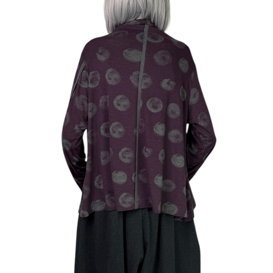 TIE DYE CIRCLES TOP