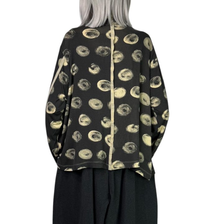 TIE DYE CIRCLES TOP