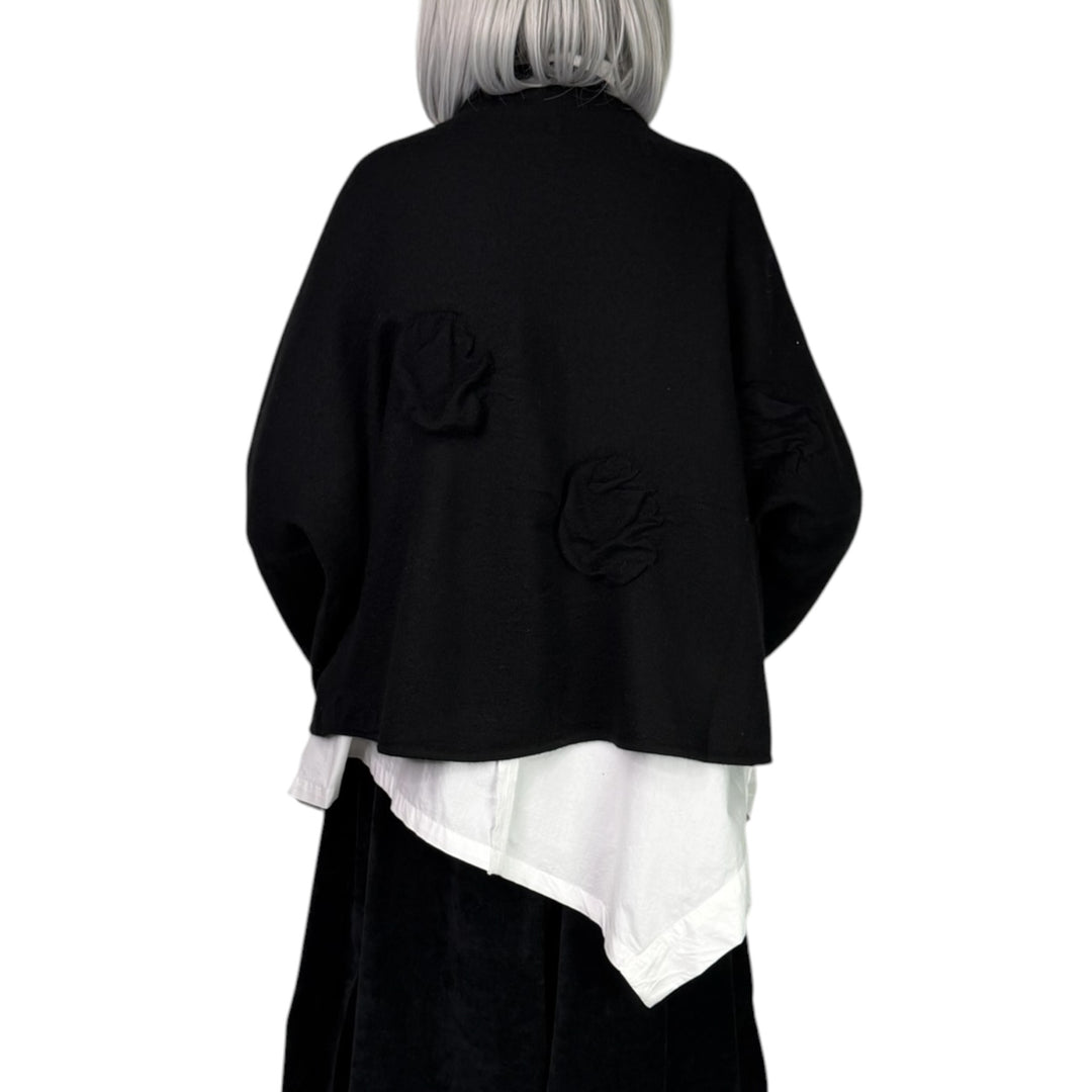 DOTS ON KNIT CARDIGAN