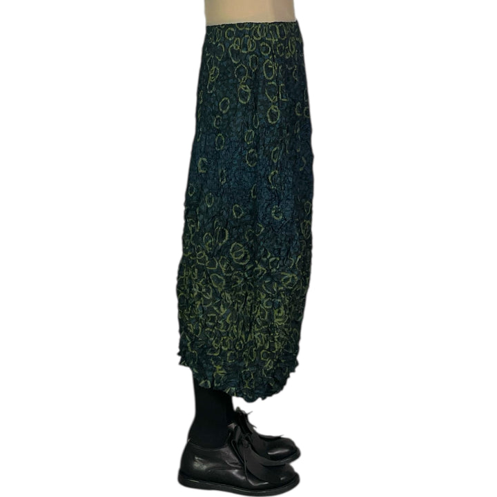 SHIBORI CRUSH PLEAT SKIRT