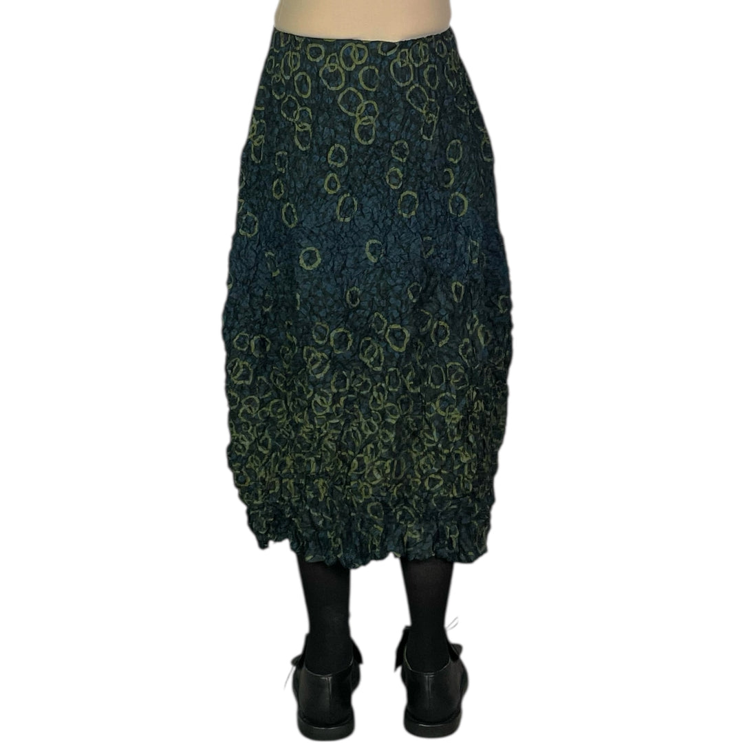 SHIBORI CRUSH PLEAT SKIRT