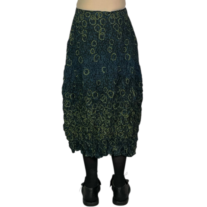 SHIBORI CRUSH PLEAT SKIRT