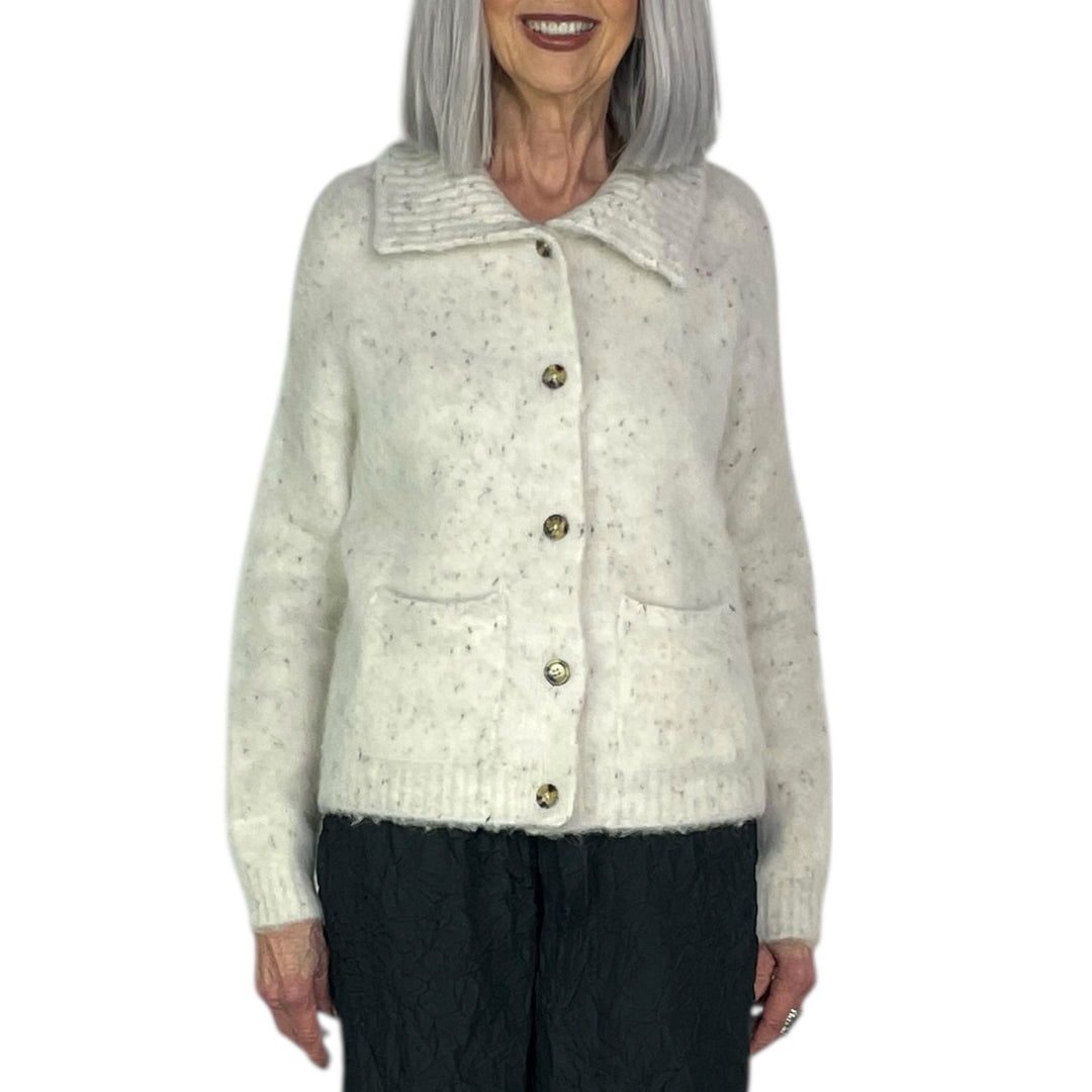 SOFT TWEED KNIT JACKET