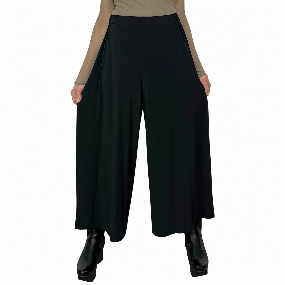 DRAPE JERSEY-68 WIDE LEG PANT