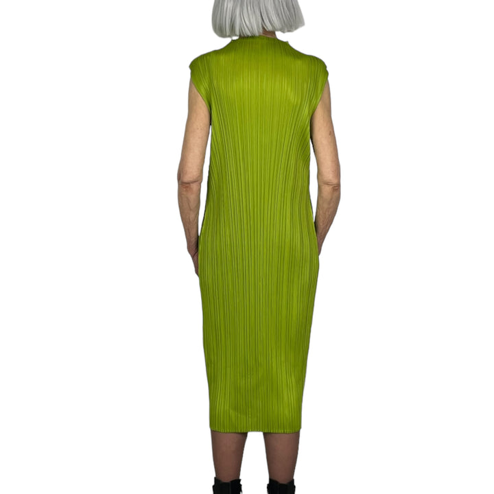 MONTHLY COLORS: AUGUST HI NECK DRESS