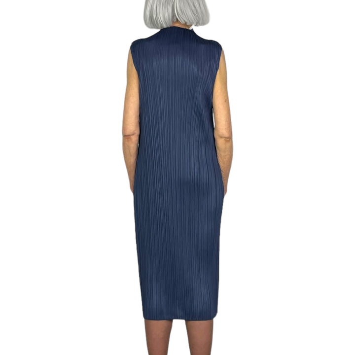 MONTHLY COLORS: AUGUST HI NECK DRESS