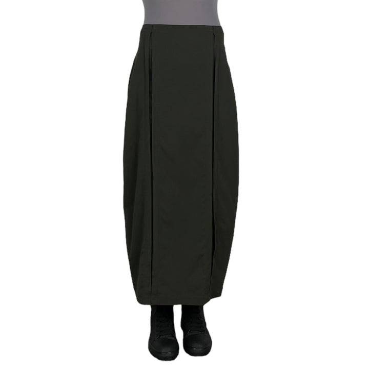 LONG SLIM SEAMED SKIRT