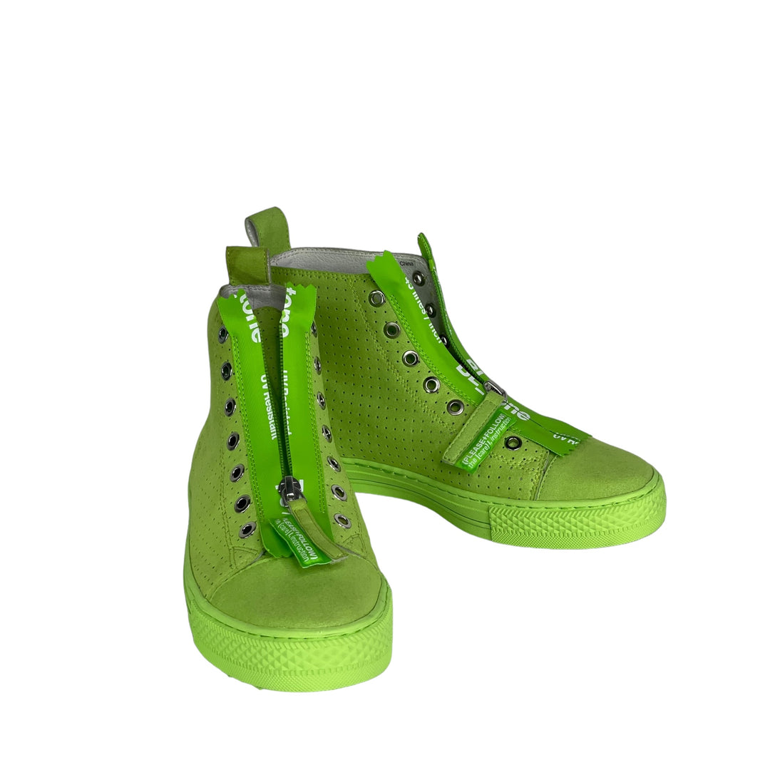 ZIP HIGH TOP SNEAKER