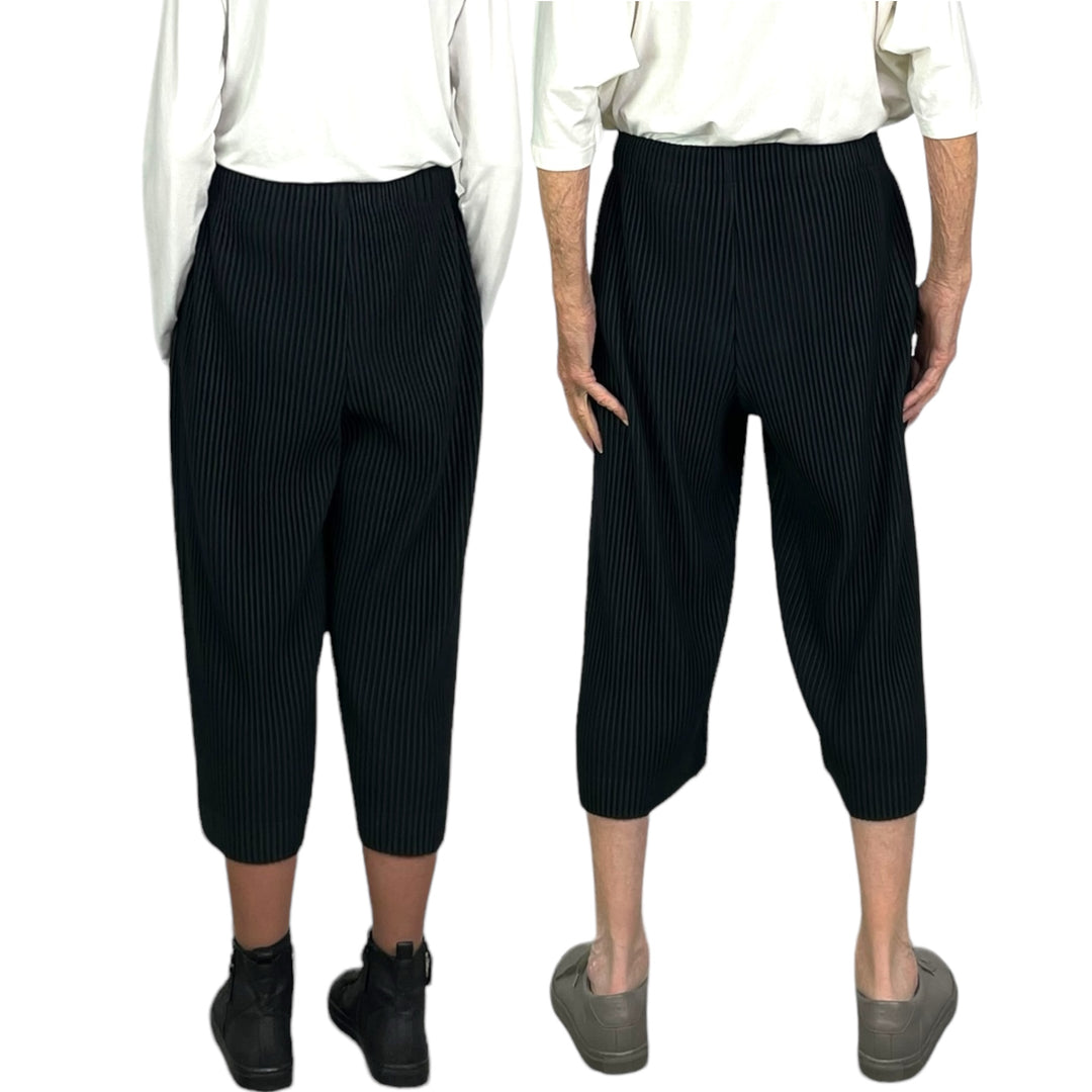 PLEATS BOTTOMS 1 CROP PANT