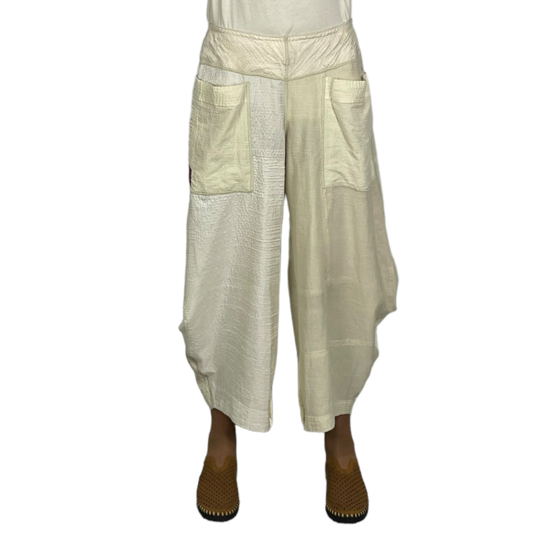 JAIPUR WHITE KANTHA HAREM PANTS