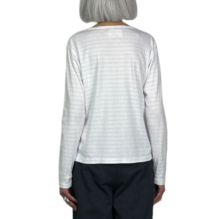 INVISIBLE STRIPE AGNES TEE