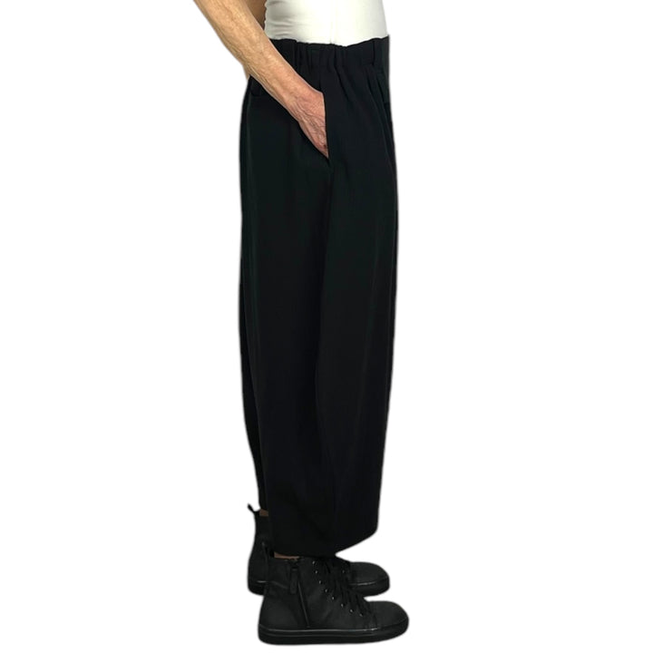 CURVED LEG TROUSER