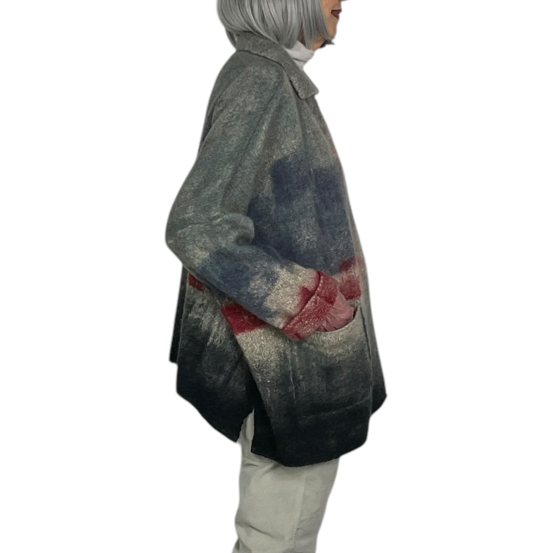 MARIANNE PAINTED CASHMERE CARDIGAN