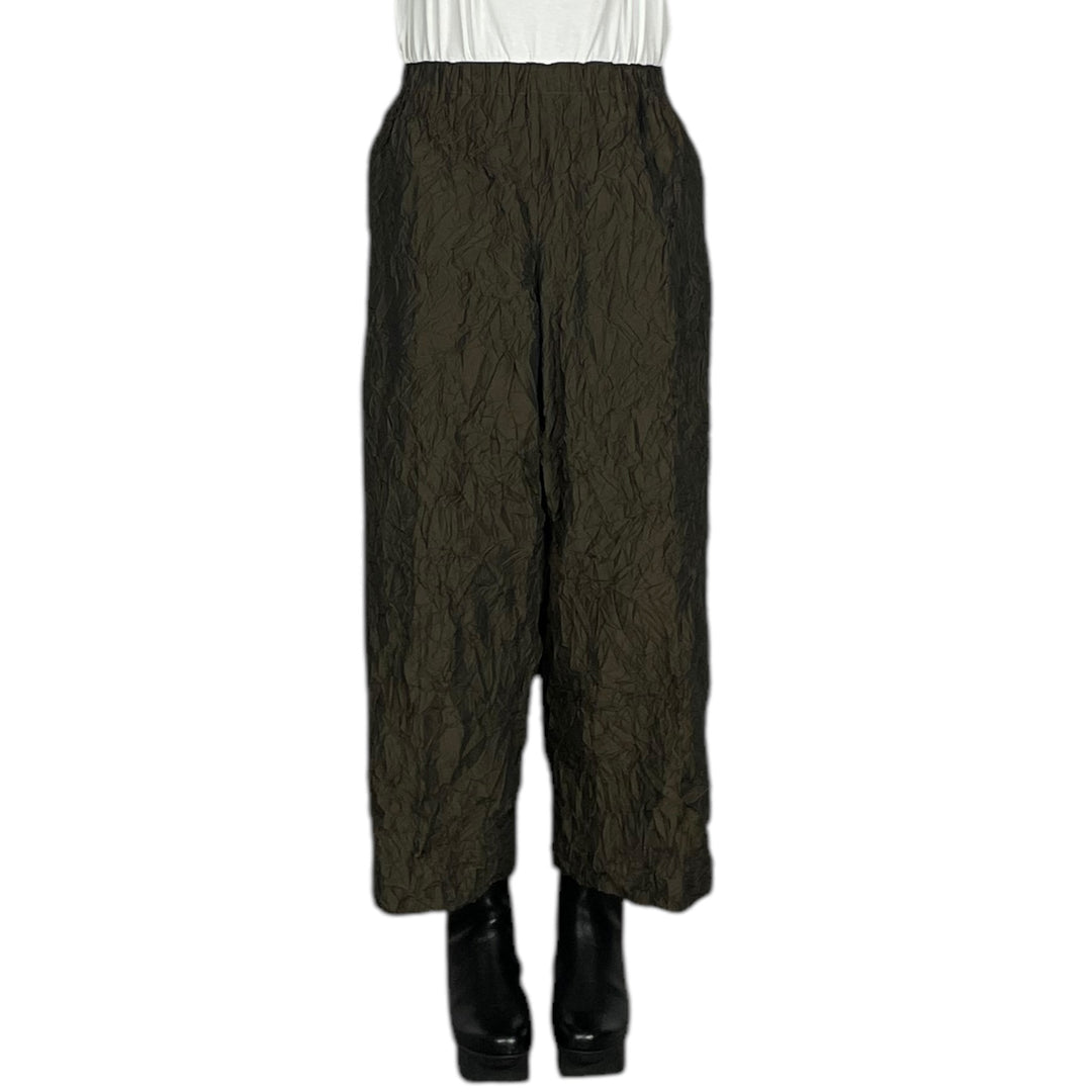 CRINKLE PLEAT PANT