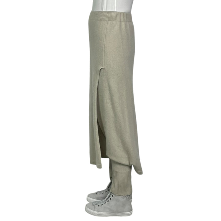 KNIT PANT W/FAUX SKIRT