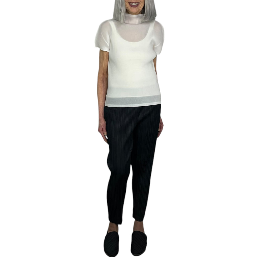 MIST BASIC MOCK NECK TOP