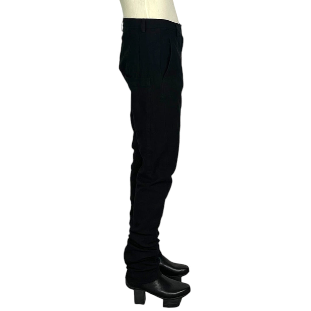 TEXTURED STRETCH SLIM PANT