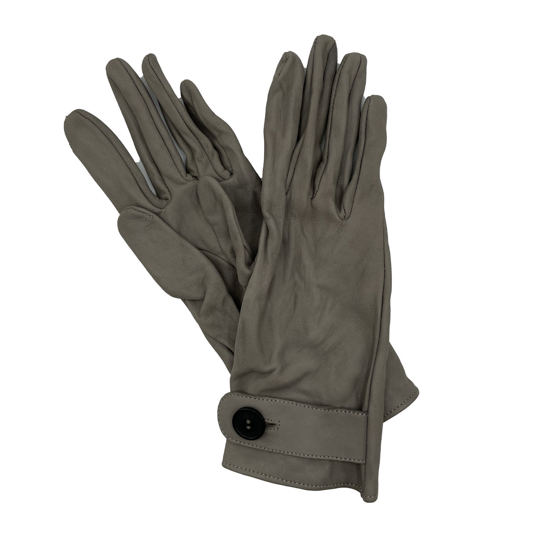 LEATHER BUTTON TAB GLOVE