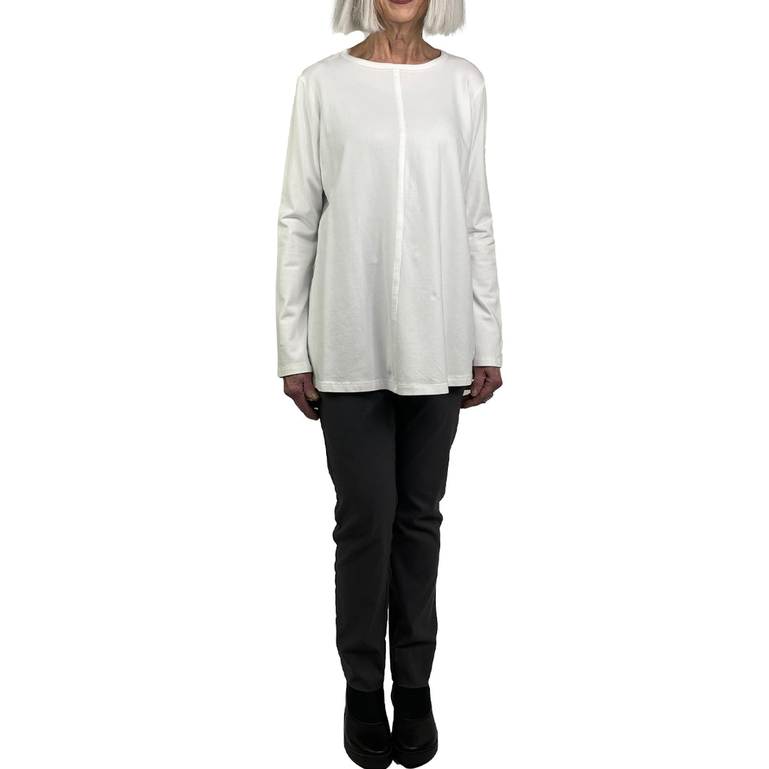 A-LINE CREWNECK TUNIC TEE