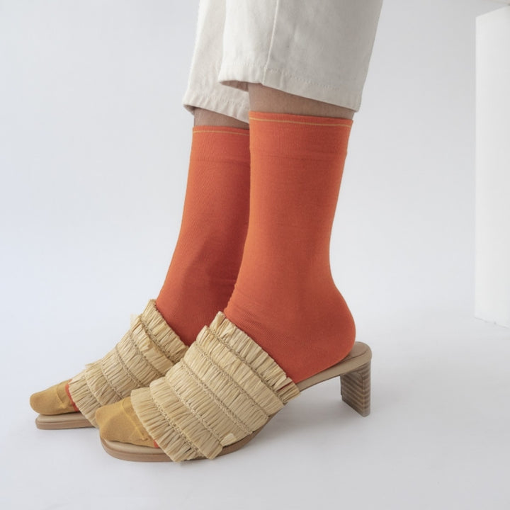 SOLID SOCKS - ORANGE